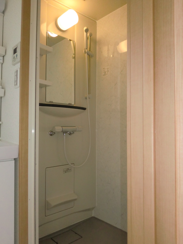 Other Equipment. Spread of the shower unit