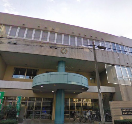 Primary school. Ushigome Nakano until the elementary school (elementary school) 452m