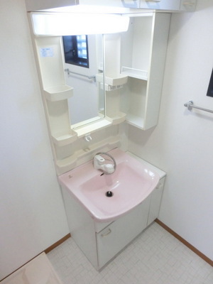 Washroom. Independent wash basin