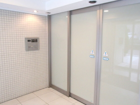 Entrance. Is the entrance with smoke