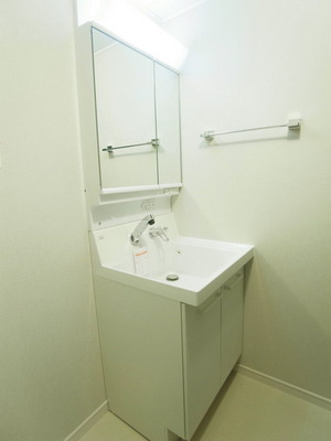 Washroom. Independent wash basin