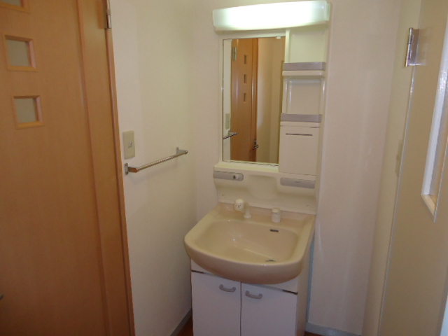 Washroom. Independent wash basin. Shampoo dresser