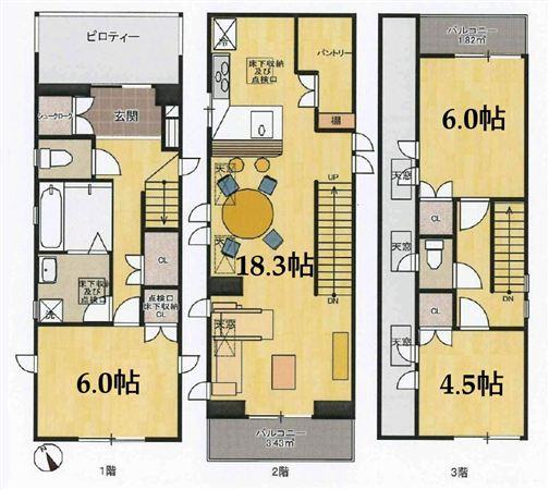 Floor plan A Building