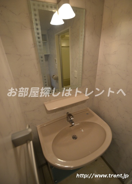 Washroom. Is a reference photograph of the same building 1K type