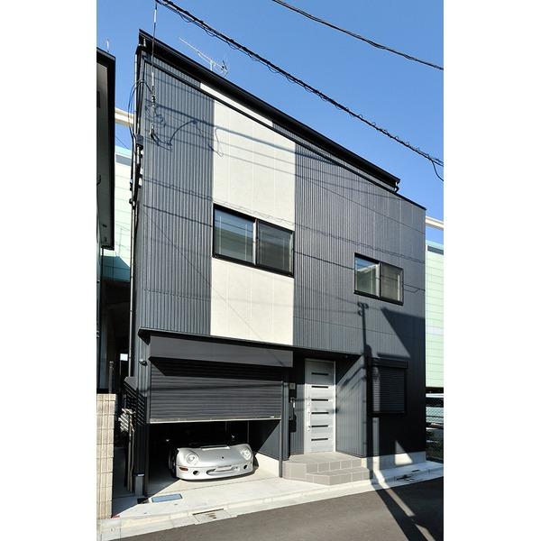 Building plan example (exterior photos). Example of construction Previous construction site appearance reference photograph