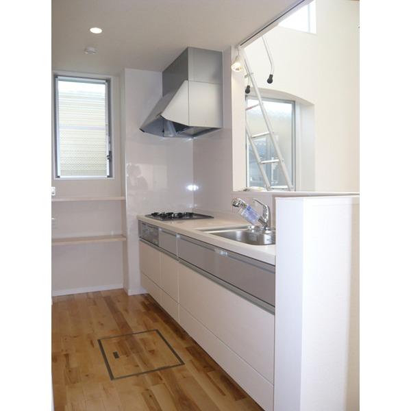 Building plan example (introspection photo). Example of construction Kitchen reference photograph