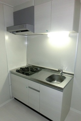 Kitchen. Two-burner gas system Kitchen