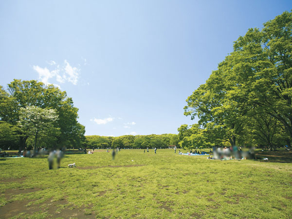 Surrounding environment. Yoyogi Park (about 3400m ・ Bicycle about 17 minutes) (C)