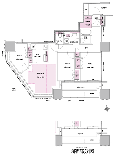 Floor: 3LDK + N, the occupied area: 78.89 sq m, Price: TBD