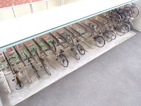 Other common areas. Is a bicycle parking lot