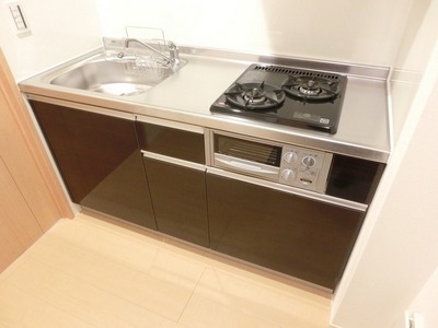 Kitchen. Two-burner gas system Kitchen