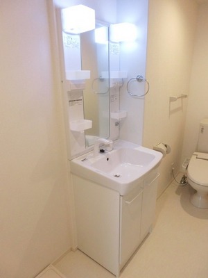 Washroom. Independent wash basin