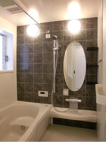 Bathroom. Example of construction