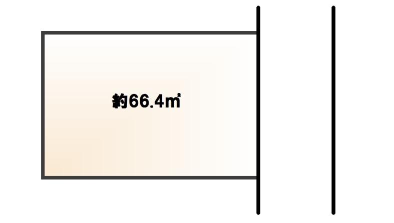Compartment figure. Land price 47,800,000 yen, Land area 66.46 sq m