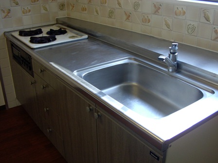 Kitchen. System kitchen gas 3-neck with grill