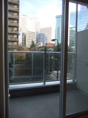 View. Away from the front building