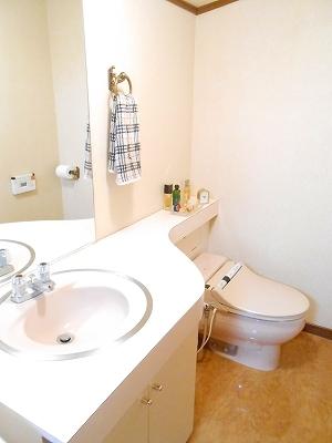 Wash basin, toilet