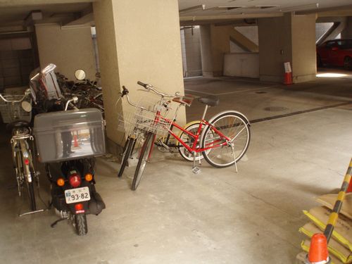Other common areas. Bicycle-parking space