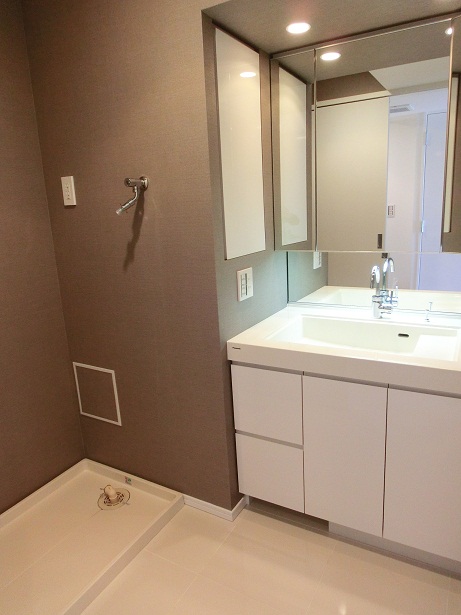 Washroom. City House Yotsuya-chome Independent wash basin