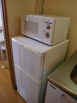 Other Equipment. Refrigerator and microwave