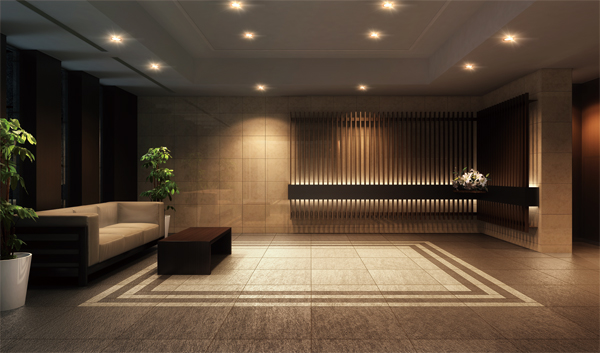 Features of the building.  [Entrance Hall feel the style in profound] And from the entrance of the impression which was full of grace and style into the Hall, There you feel the elegant calm and dignity drifts peaceful atmosphere. The peace of mind at the time of live people return home that can be hot, Bring a comfortable feeling for those who visit, It is a space of peace Sumptuously. (Rendering)