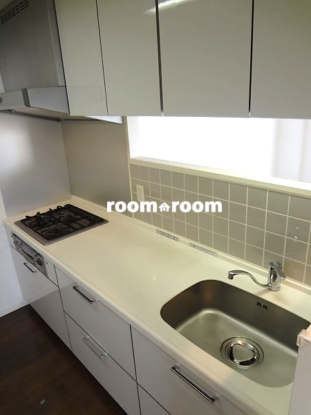 Kitchen. 3-neck gas stove with grill