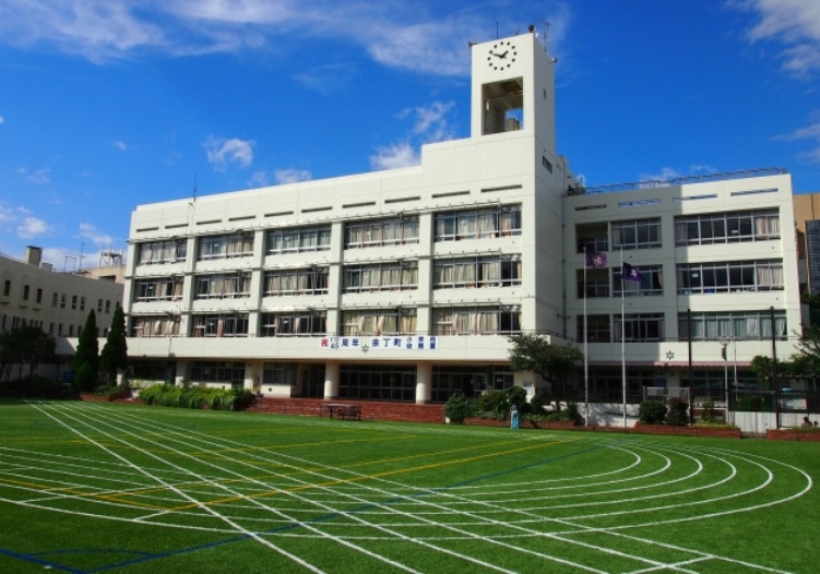 Primary school. Yocho Town, 470m up to elementary school (elementary school)