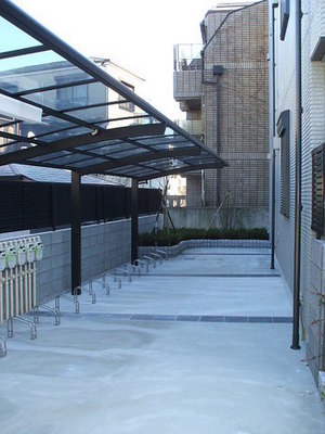 Other common areas. Bicycle Covered Rack type