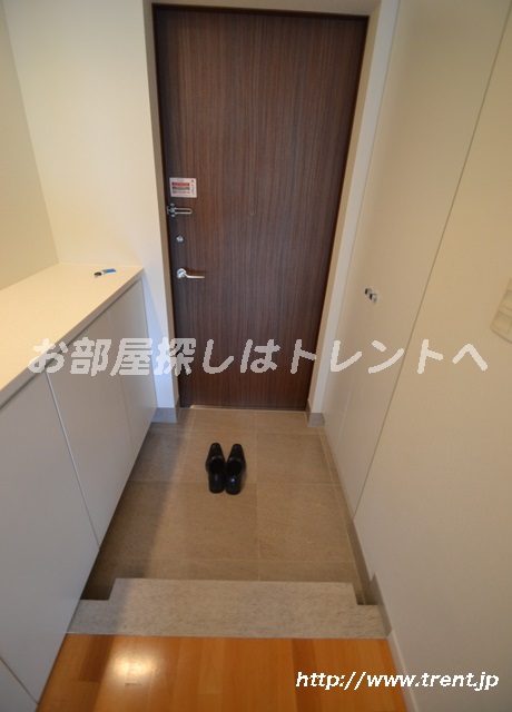 Entrance. Is a reference photograph of 1LDK of the same building