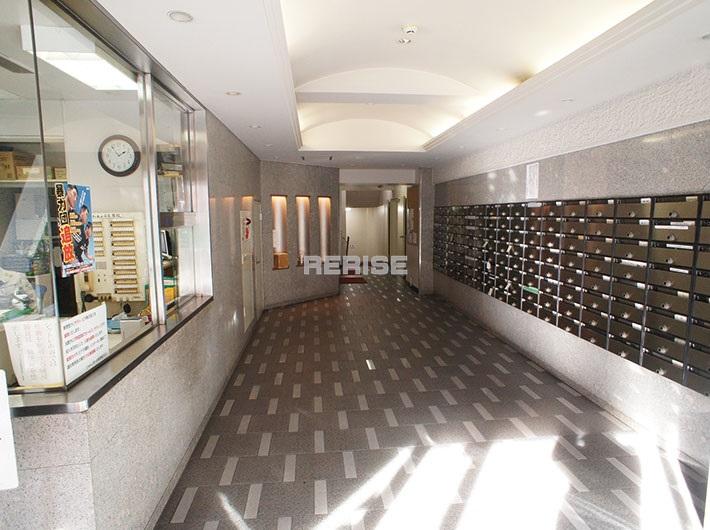Entrance. Management personnel resident