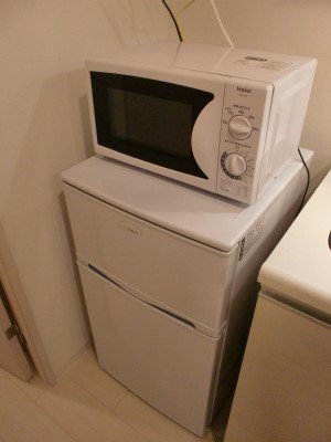 Other Equipment. Refrigerator and microwave