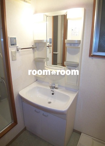 Washroom. Independent wash basin