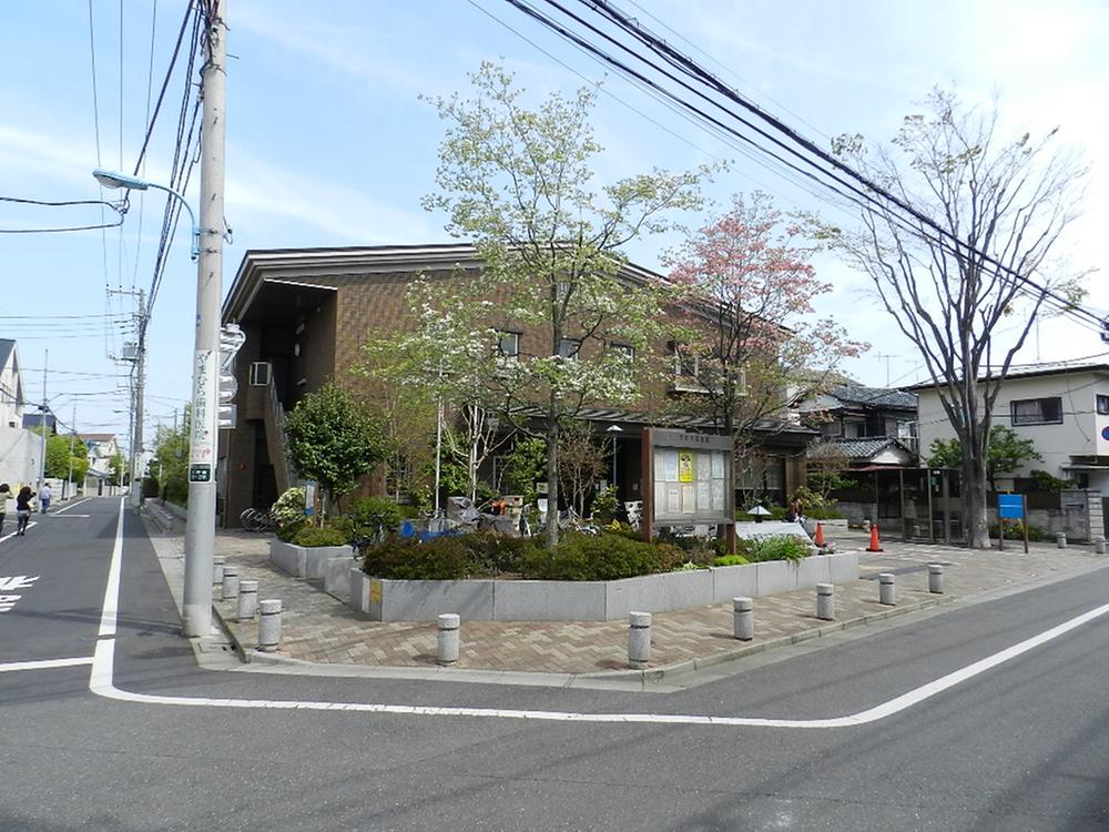 library. 250m to local