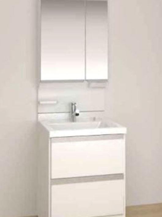 Wash basin, toilet. Complete image