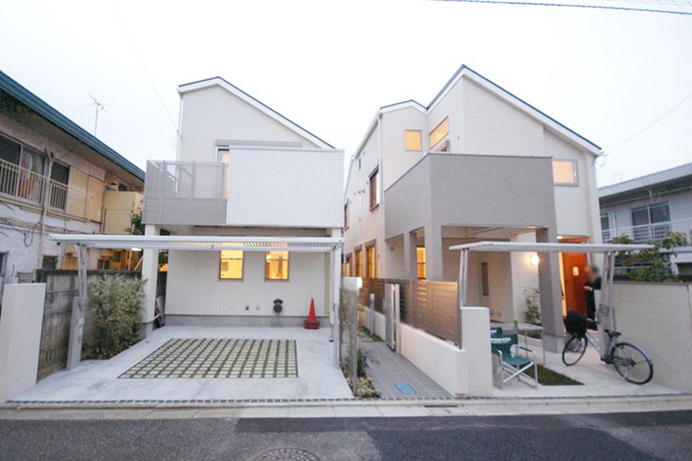 Local appearance photo. New construction sale of Suginami Miyamae 5-chome. All two buildings of a subdivision. Since it has been completed, You can preview any time. It is safe residential long-term high-quality housing.