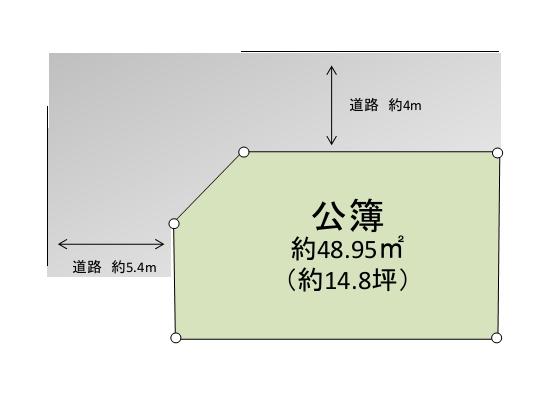 Compartment figure. 39,800,000 yen, 2LDK + S (storeroom), Land area 48.95 sq m , Building area 48.12 sq m compartment view