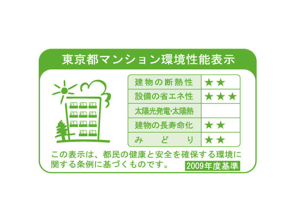 Building structure.  [Tokyo apartment environmental performance display]  ※ For more information see "Housing term large Dictionary"