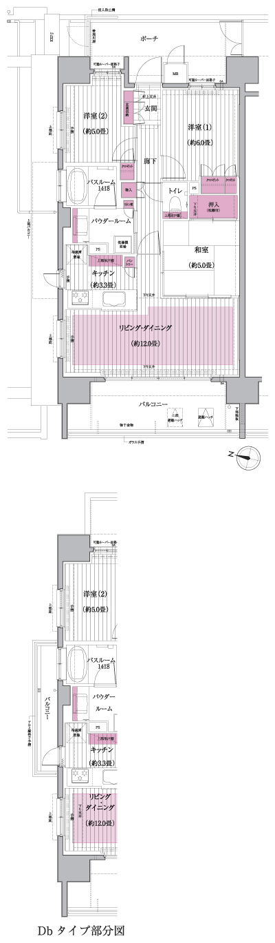 Floor: 3LDK, occupied area: 70.29 sq m