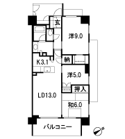 Floor: 3LDK + storeroom + walk-in closet, the occupied area: 78.57 sq m