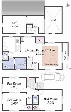 Floor plan. Floor plan B Building