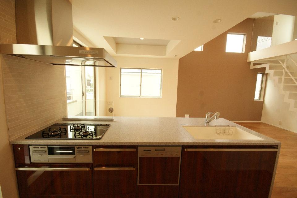 Same specifications photo (kitchen). It will be the construction example of the kitchen. Dishwasher, It is with water purifier.