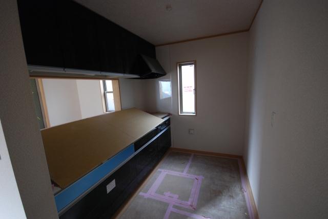 Kitchen. You can also cook while enjoying the conversation because the face-to-face system Kitchen