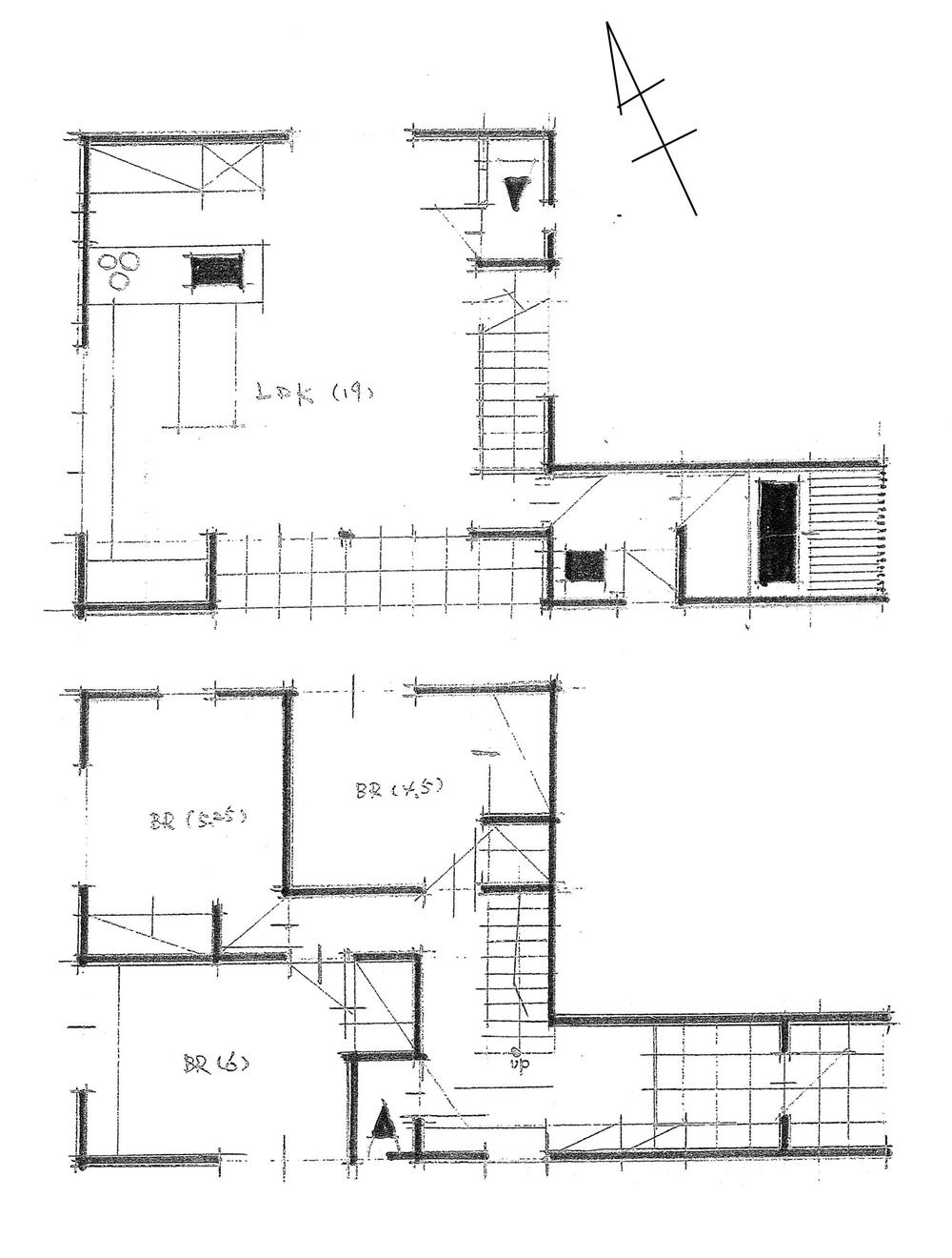Building plan example (floor plan). Building plan example (B compartment) 3LDK, Land price 43,800,000 yen, Land area 106.84 sq m , Building price 13 million yen, Building area 85.29 sq m