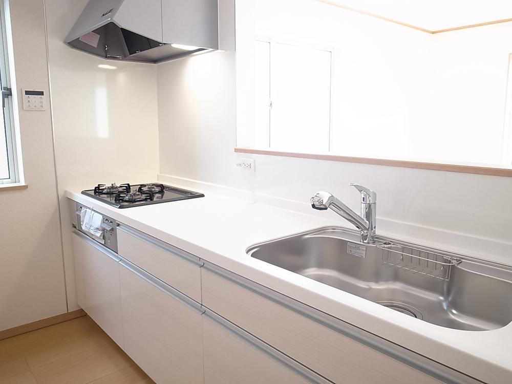 Kitchen. It is very convenient with 3-burner stove and spacious space