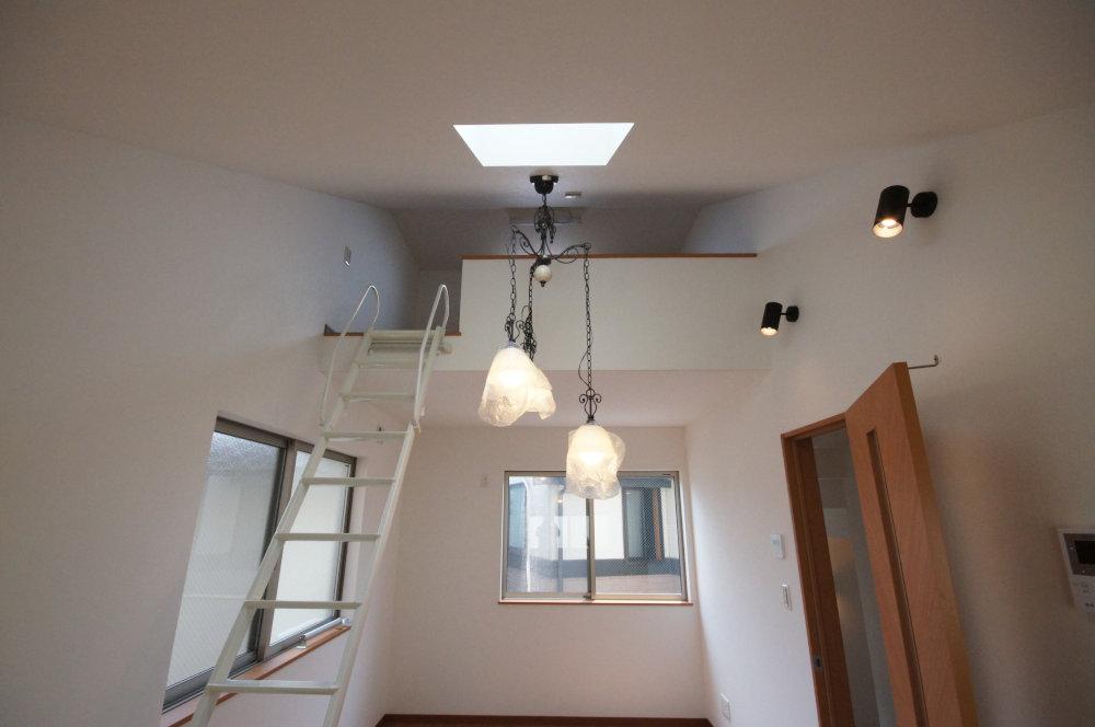 Living. There is attic storage is at the top.