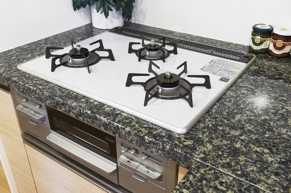 Three-necked of Pearl Crystal top stove