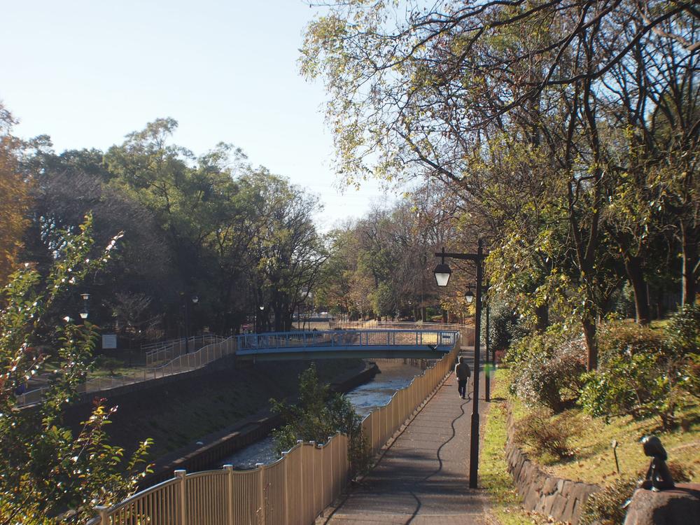 park. Zenpukuji River 800m to parkland
