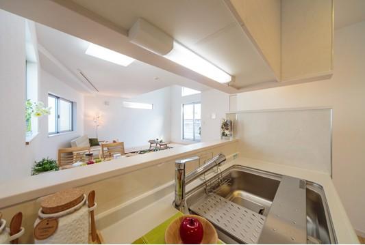 Building plan example (introspection photo). Building plan example 15 million yen, Building area 97.20 sq m  kitchen