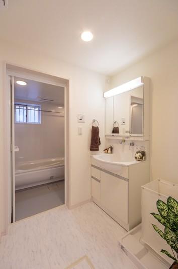 Building plan example (introspection photo). Building plan example 15 million yen, Building area 97.20 sq m  bath ・ Wash