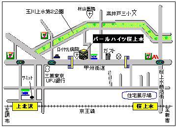 Local guide map